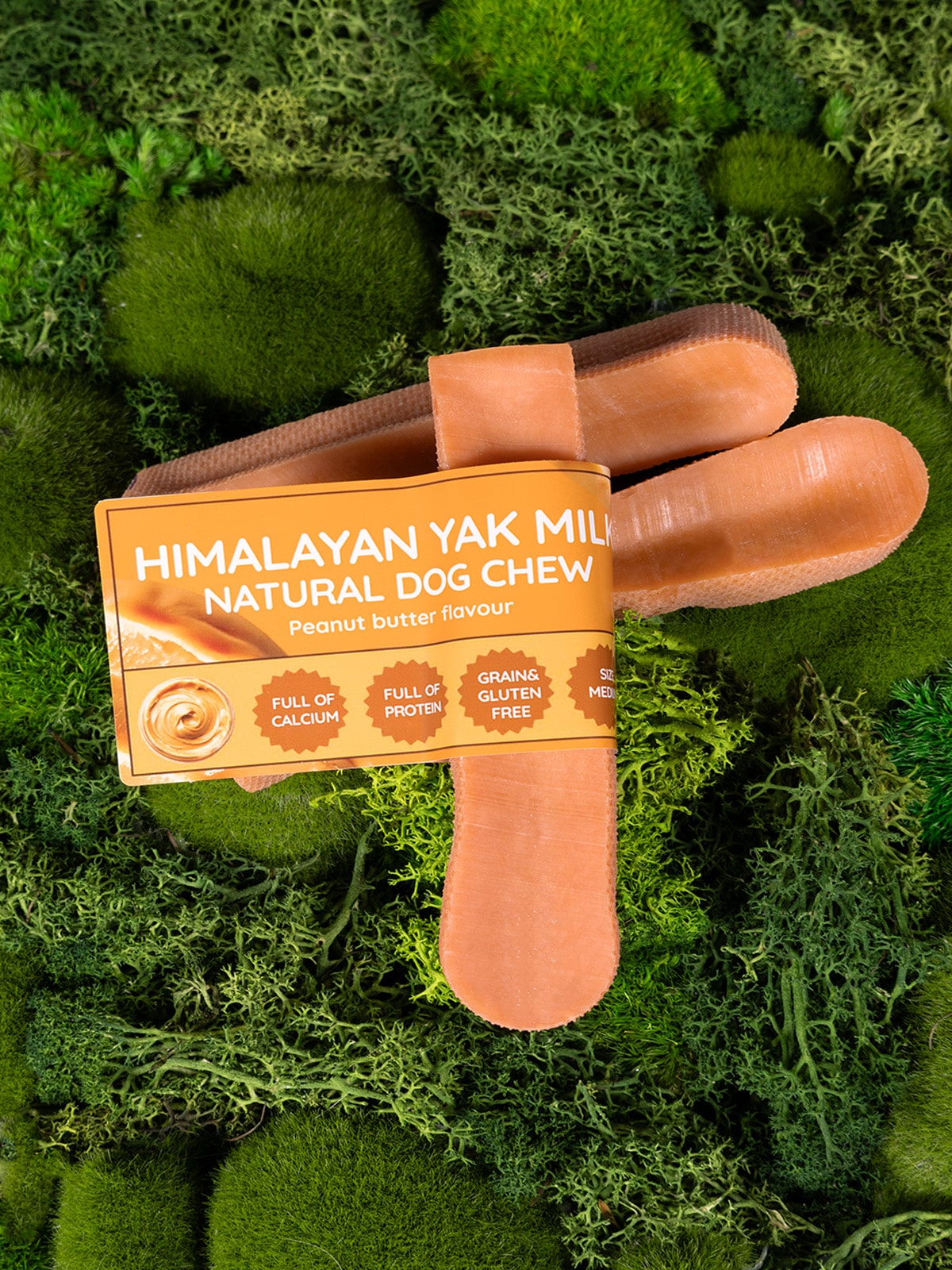 Erdnussbutter Yak-Hundekauartikel