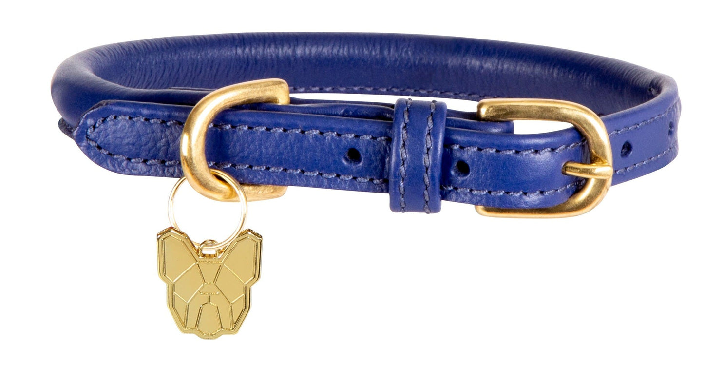 Digby & Fox Rolled Leather Dog Collar