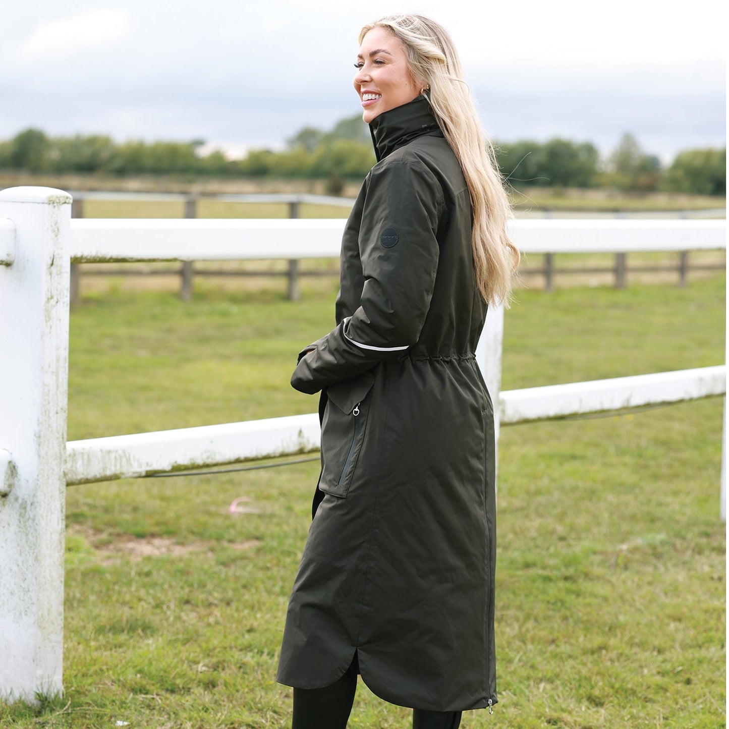 Utopia Luxe Long Waterproof Riding Coat