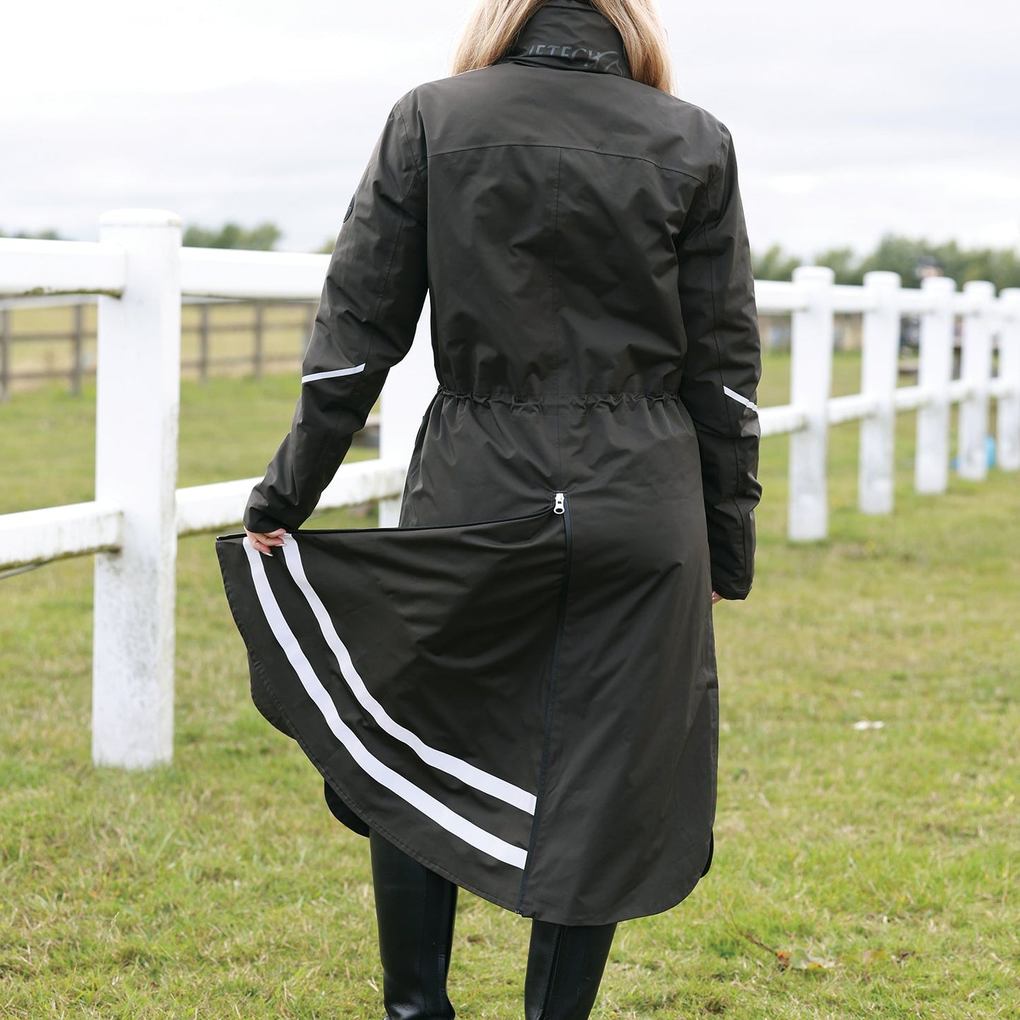 Utopia Luxe Long Waterproof Riding Coat