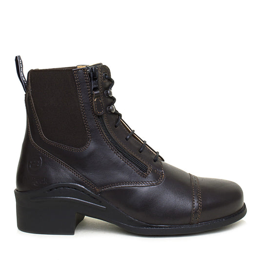 Bramham Zip Jodhpur Boots - Brown