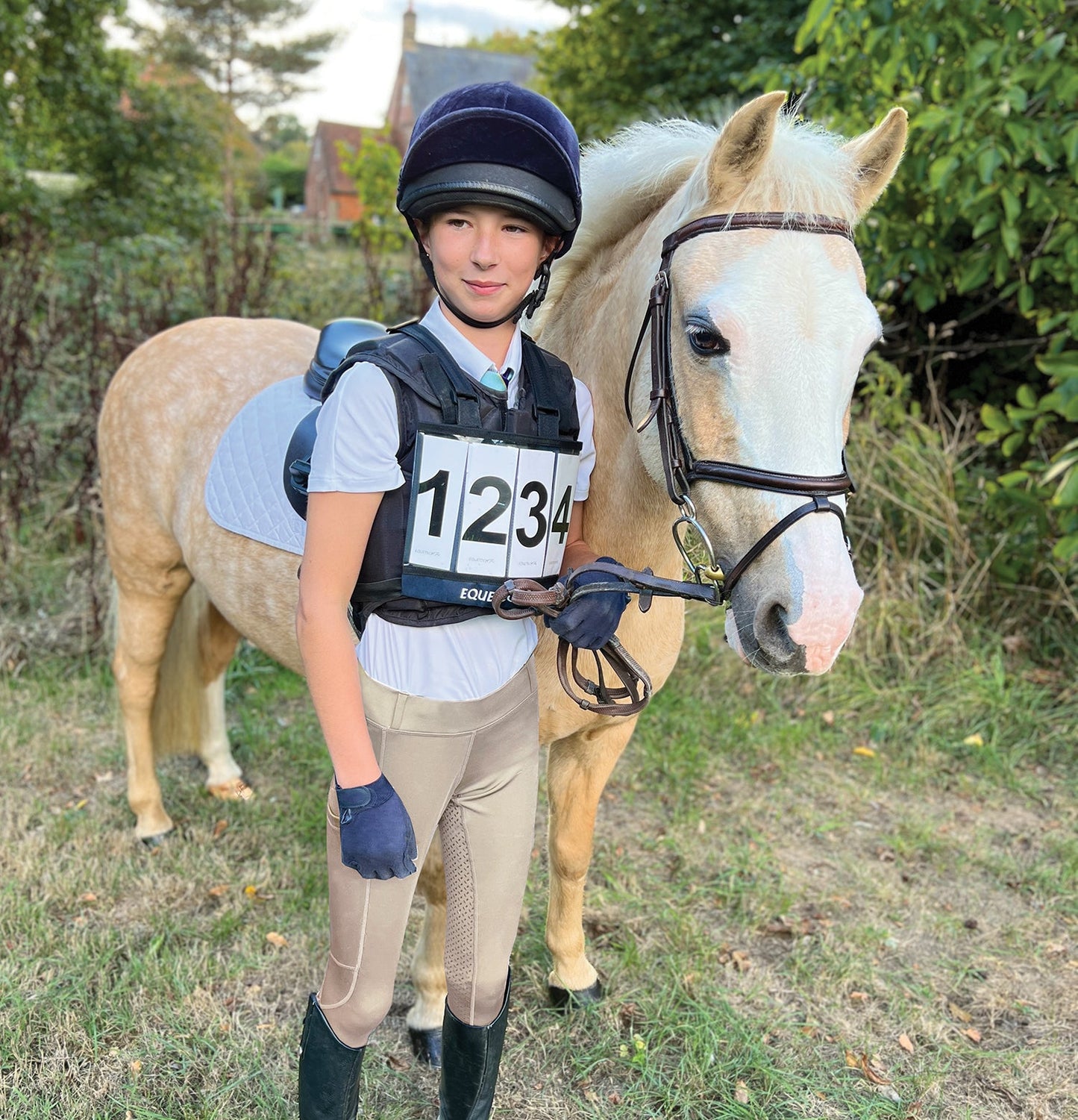Junior Performance Aqua-Shield Riding Tights