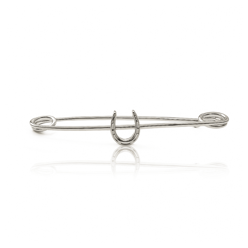 Traditional Horseshoe Stock Pin