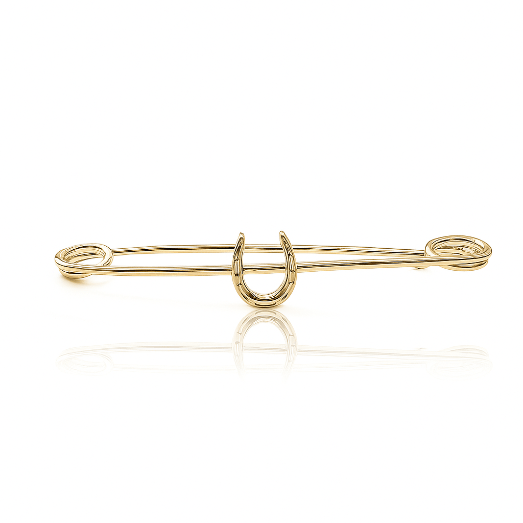 Traditional Horseshoe Stock Pin